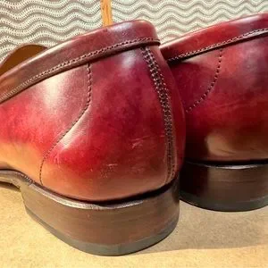Meermin Shell Cordovan Museum Cherry penny loafers. UK size 11.5E Meermin | Shoes | Meermin Shell Cordovan Museum Cherry Penny  main image 2